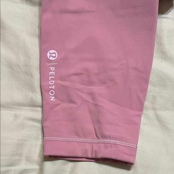 Lululemon Peloton Pink Leggings - Picture 5 of 8